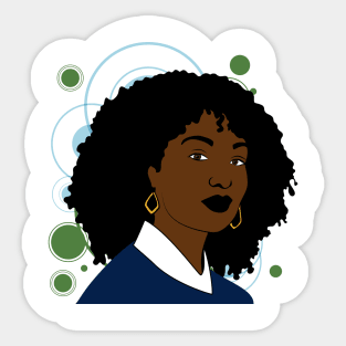 Black Beauty - Afro Sticker